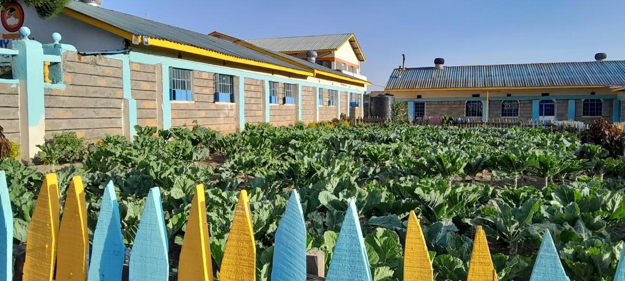 Learners' vegetable garden